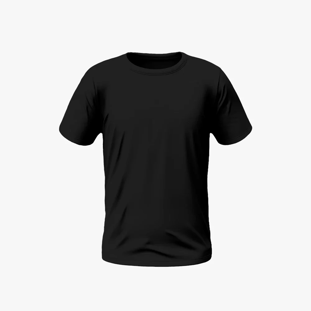 sample black tee